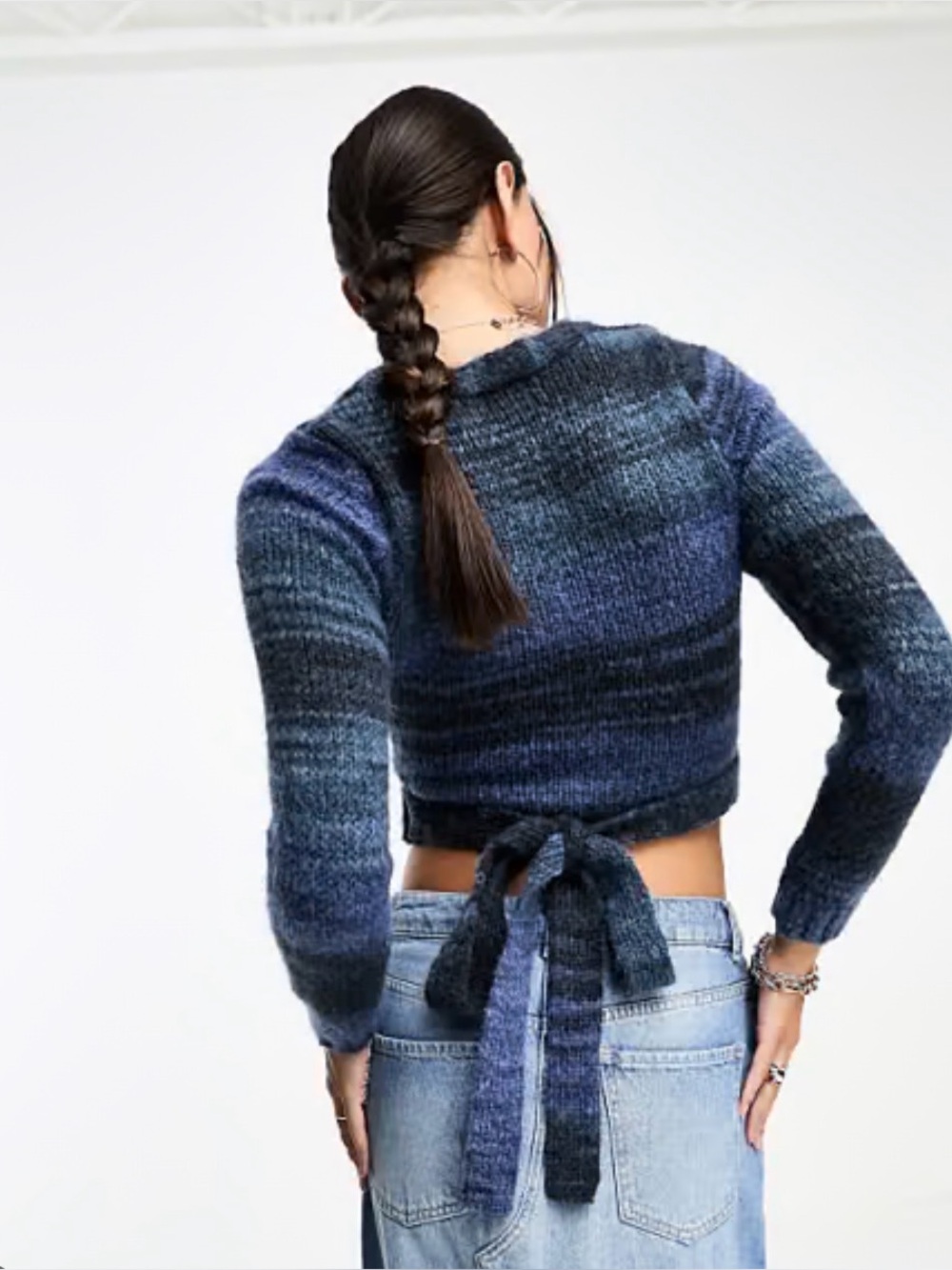 Cotton on cross tie sweater